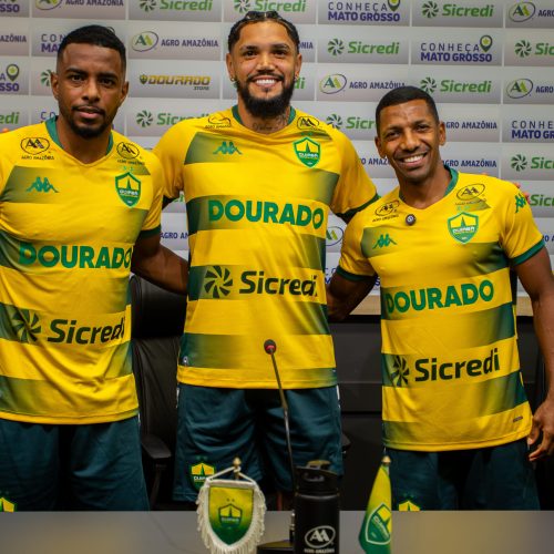 “O nosso único objetivo é subir”: Cuiabá apresenta Pedro Henrique, Wesley Dias e Jean Dias para a sequência da Série B