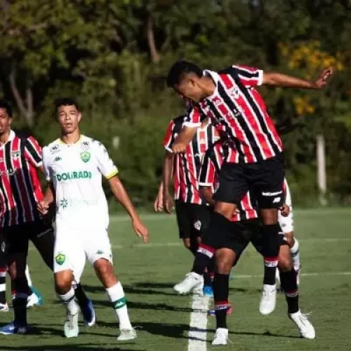 Brasileirão Sub-20: Cuiabá vira sobre o São Paulo, mas sofre empate no fim