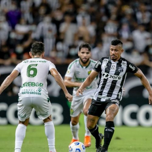 Cuiabá tenta quebrar sequência negativa contra Ceará pressionado