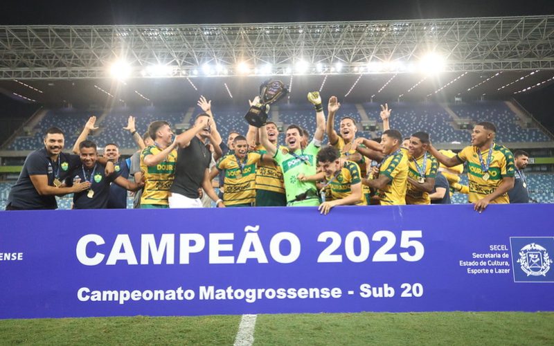 Domínio absoluto: Cuiabá Sub-20 fecha campanha histórica com nove goleadas e é campeão