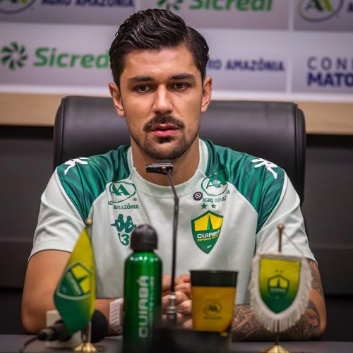 “Má sorte no fim”, diz Basso após gol sofrido pelo Cuiabá na Série B
