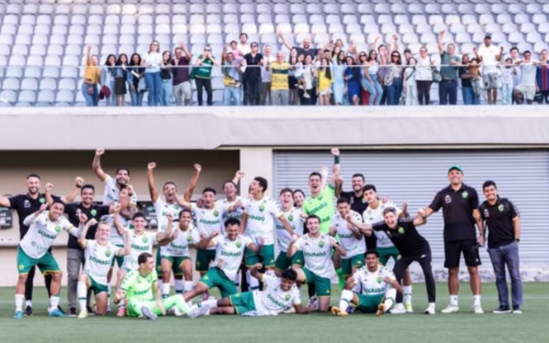 Cuiabá vence o líder Palmeiras na despedida do Brasileiro Sub-20