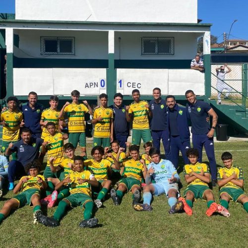 Sub-14 do Cuiabá vence a segunda na Copa Voltaço e garante classificação antecipada