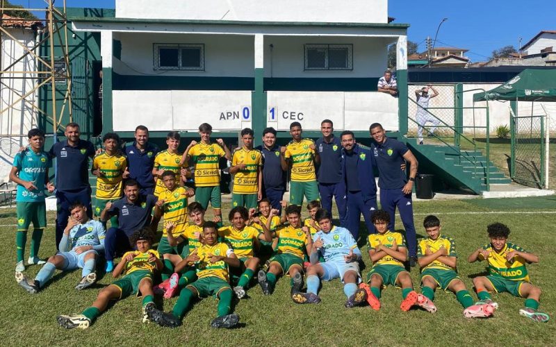 Sub-14 do Cuiabá vence a segunda na Copa Voltaço e garante classificação antecipada