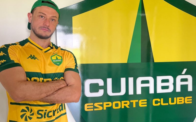 Caio Cappi desembarca em Cuiabá e se surpreende com o Dourado: “Mudou minha visão do clube”
