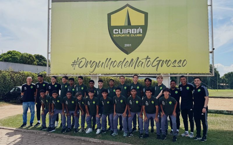 Cuiabá embarca para disputa da Copa Voltaço Sub-14 no Rio de Janeiro