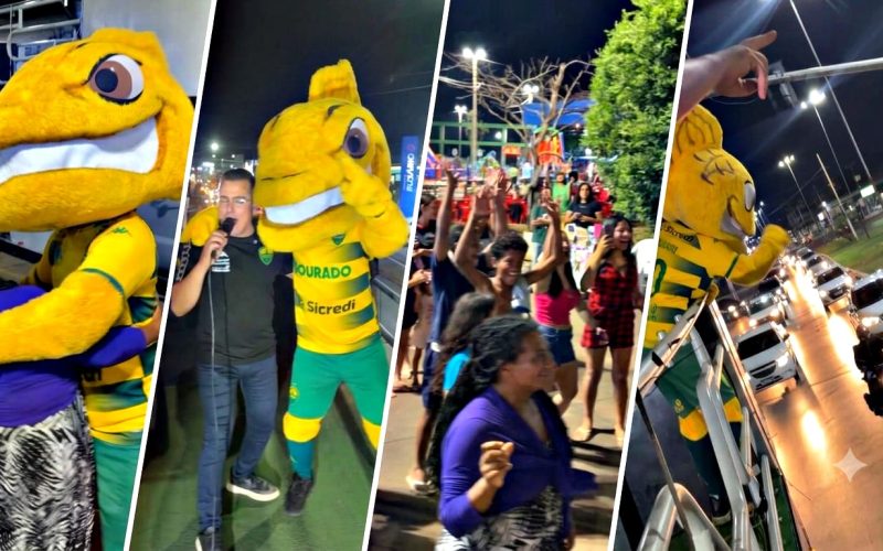 Cuiabá promove carreata com o mascote Douradão e convoca torcida para decisão na Arena Pantanal