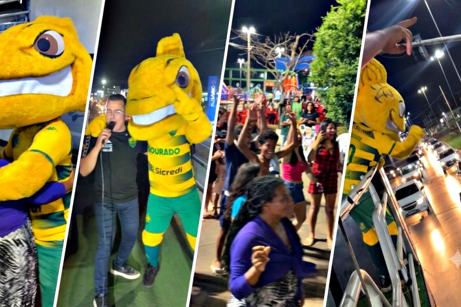 Cuiabá promove carreata com o mascote Douradão e convoca torcida para decisão na Arena Pantanal
