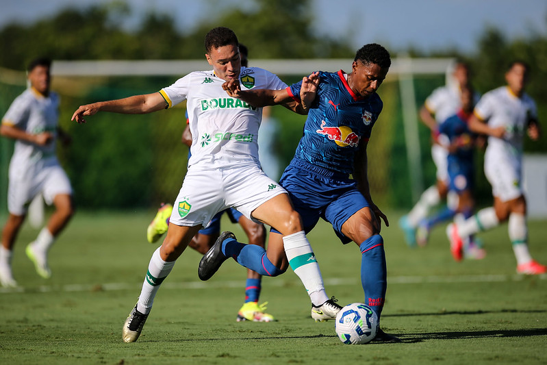 Cuiabá Sub-20 perde para o Bragantino e se complica na briga por vaga na segunda fase