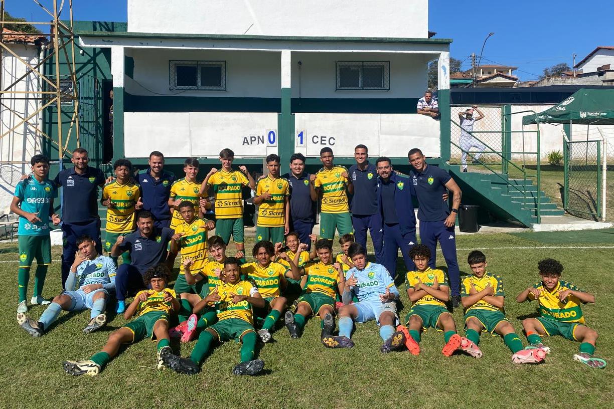 Sub-14 do Cuiabá vence a segunda na Copa Voltaço e garante classificação antecipada