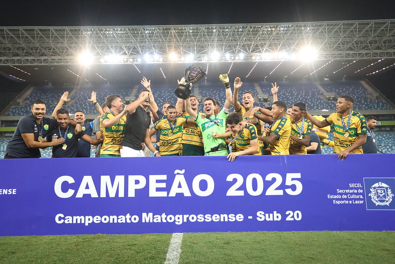 Domínio absoluto: Cuiabá Sub-20 fecha campanha histórica com nove goleadas e é campeão