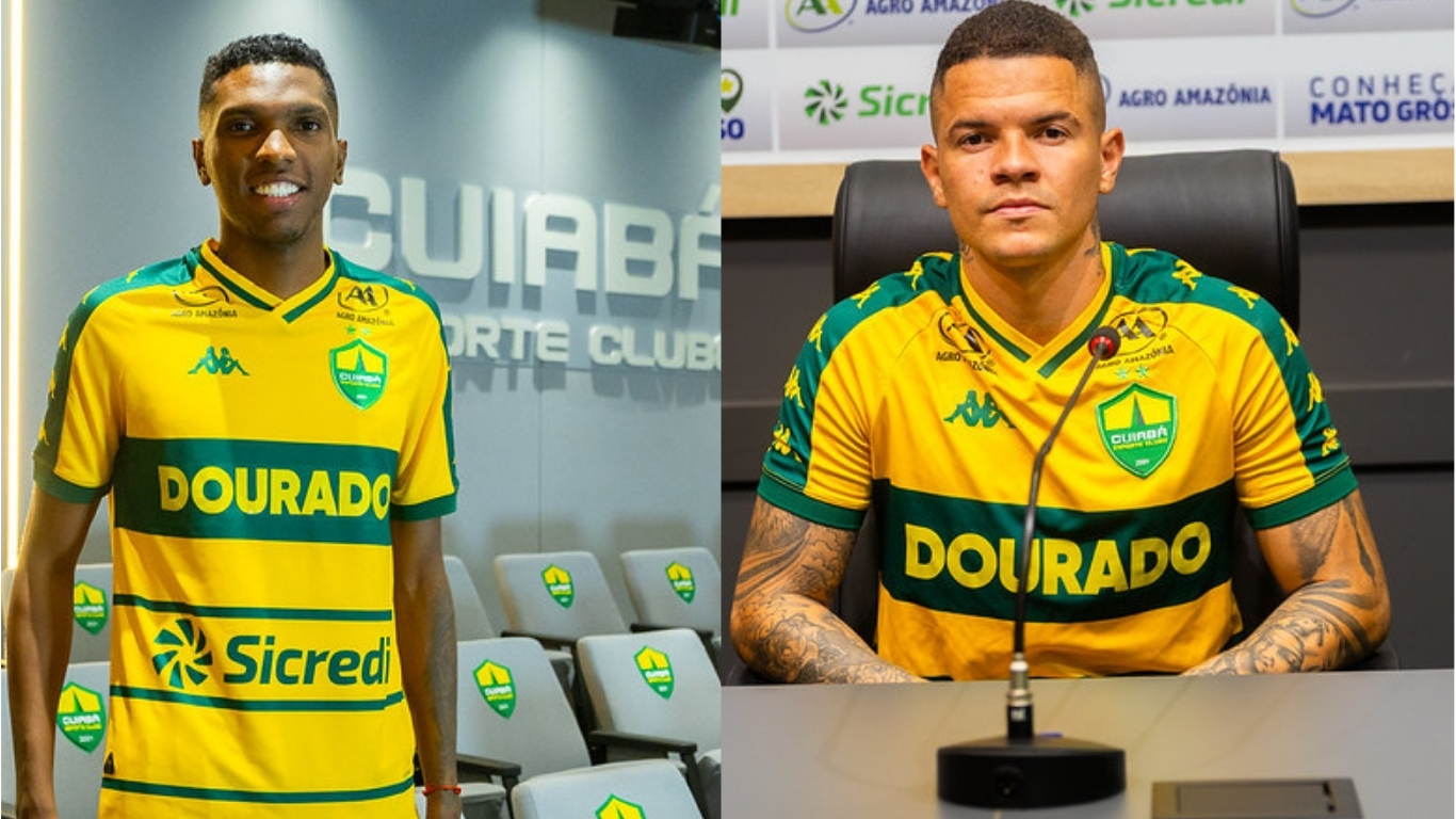 De olho no acesso: Cuiabá anuncia Rodrigo Rodrigues e Vinicius Peixoto para reforçar o ataque