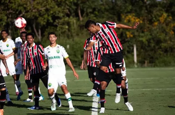 Brasileirão Sub-20: Cuiabá vira sobre o São Paulo, mas sofre empate no fim